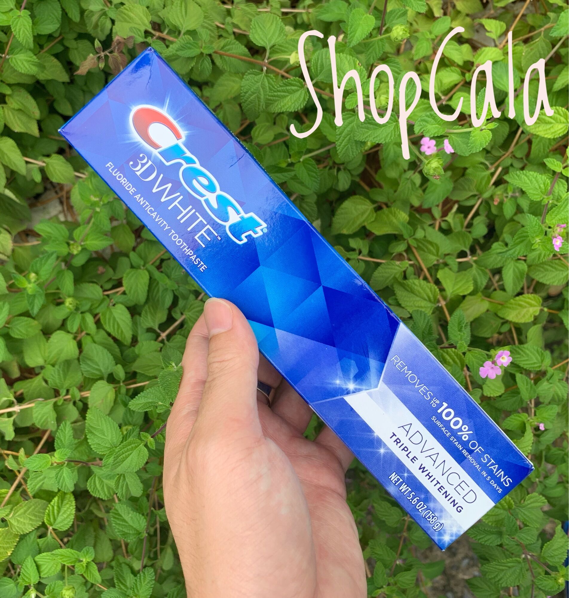 Kem đánh răng Crest 3D White Advanced Triple Whitening 158g (Mỹ)