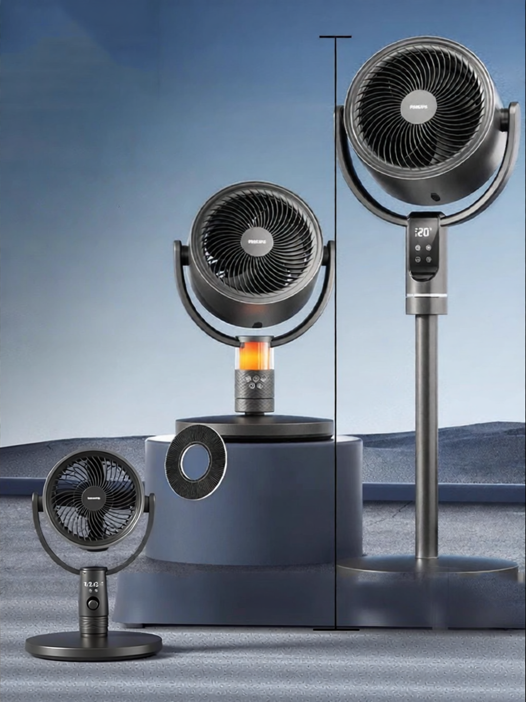 Philips | Low Noise DC Remote Control Smart Air Circulator Fan