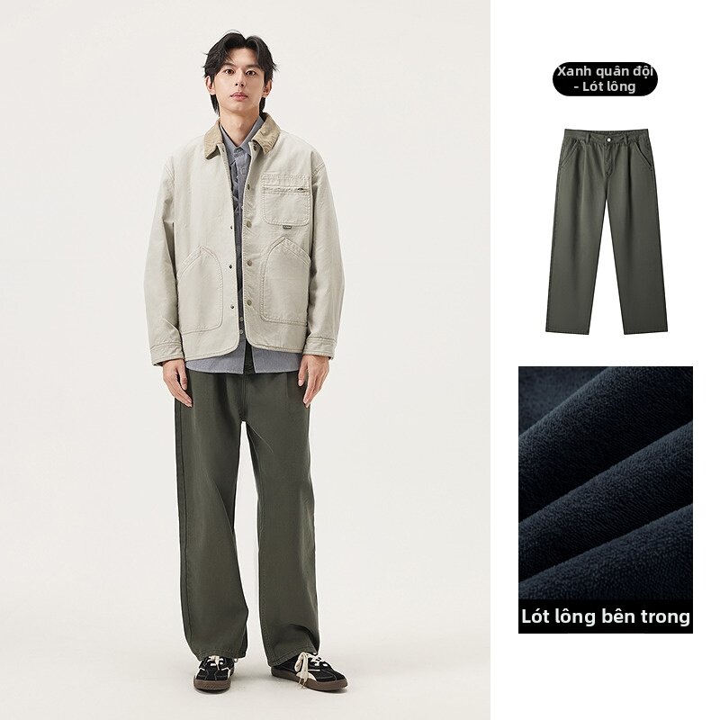 gxg.jeans | Quần Jeans Denim Dày Rộng Thẳng