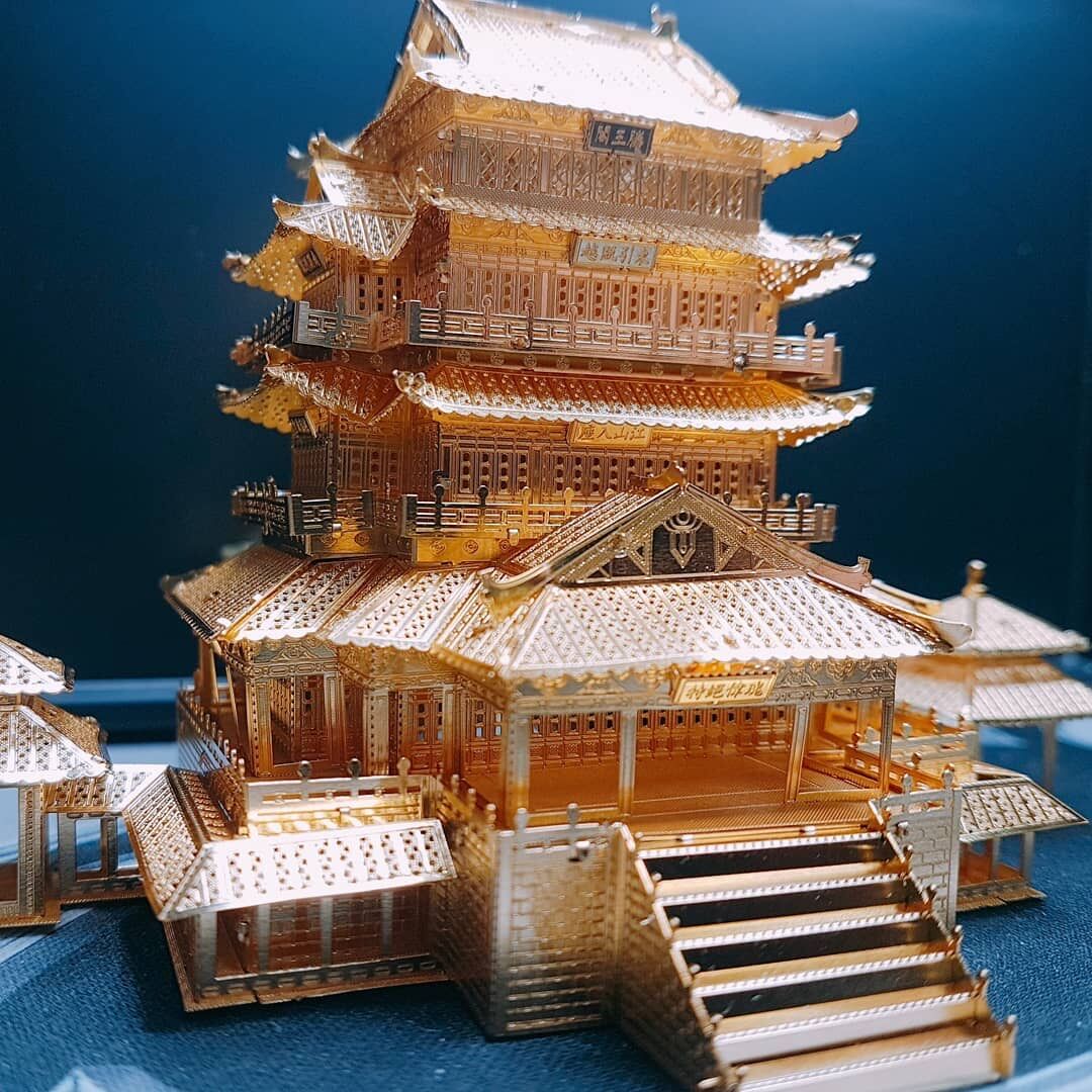 Mô hình 3D kim loại lắp ráp Piececool Đẳng Vương Cát