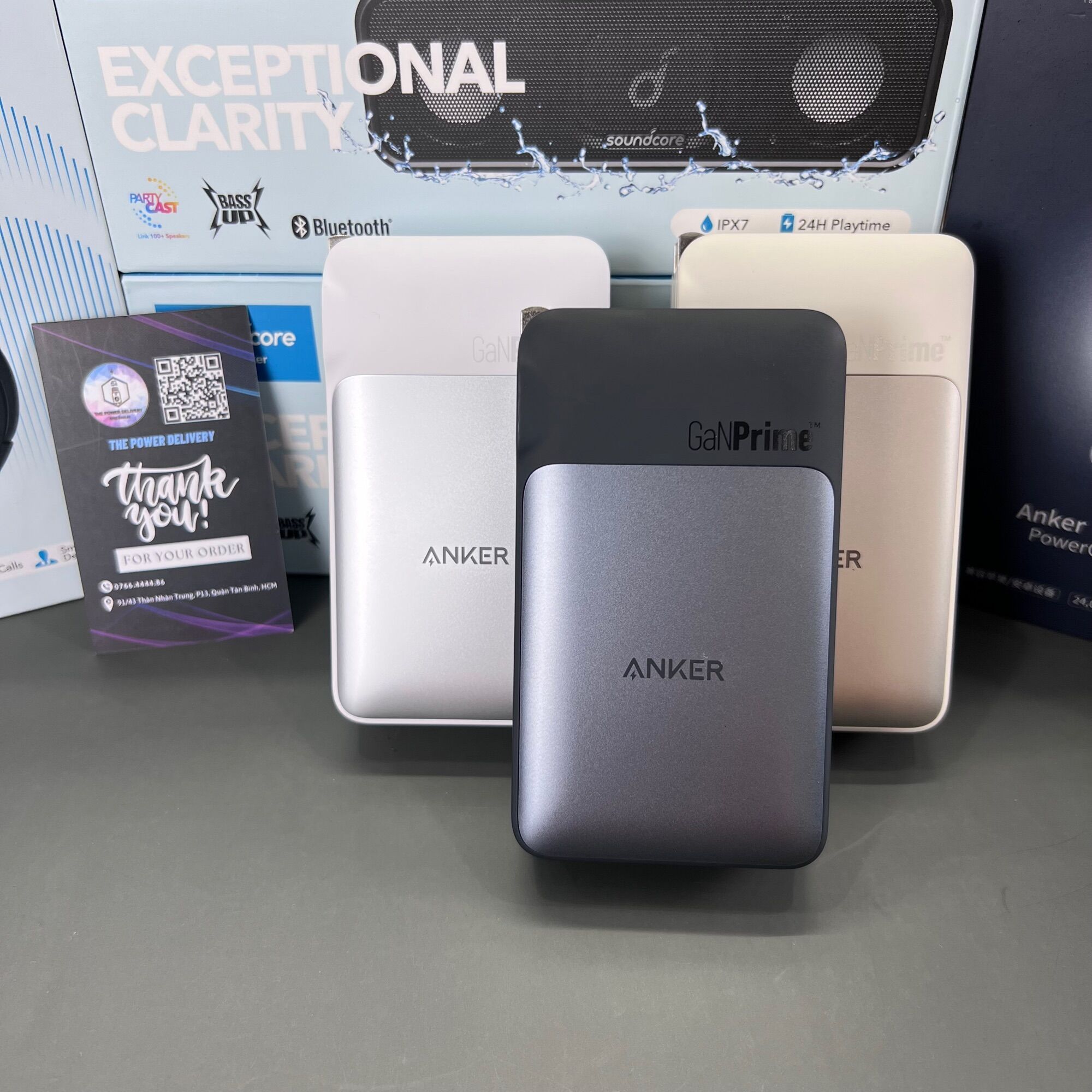 Pin sạc dự phòng anker 733 fusion a1651 2 in 1kiêm sạc dự phòng dung lượng 10000mah ganprime powercore 65w