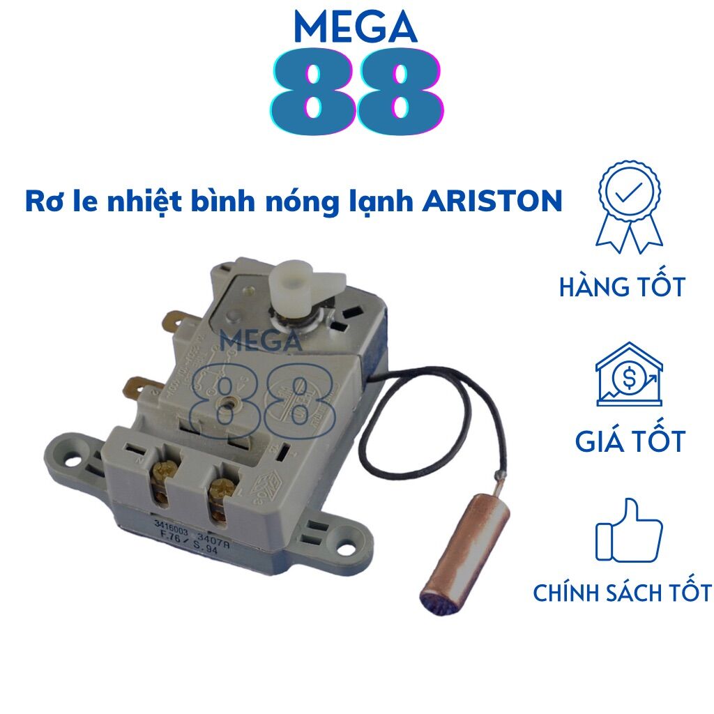 Rơ le nhiệt bình nóng lạnh Ariston có cảm biến - Rơ le ngắt nhiệt máy nước nóng Ariston