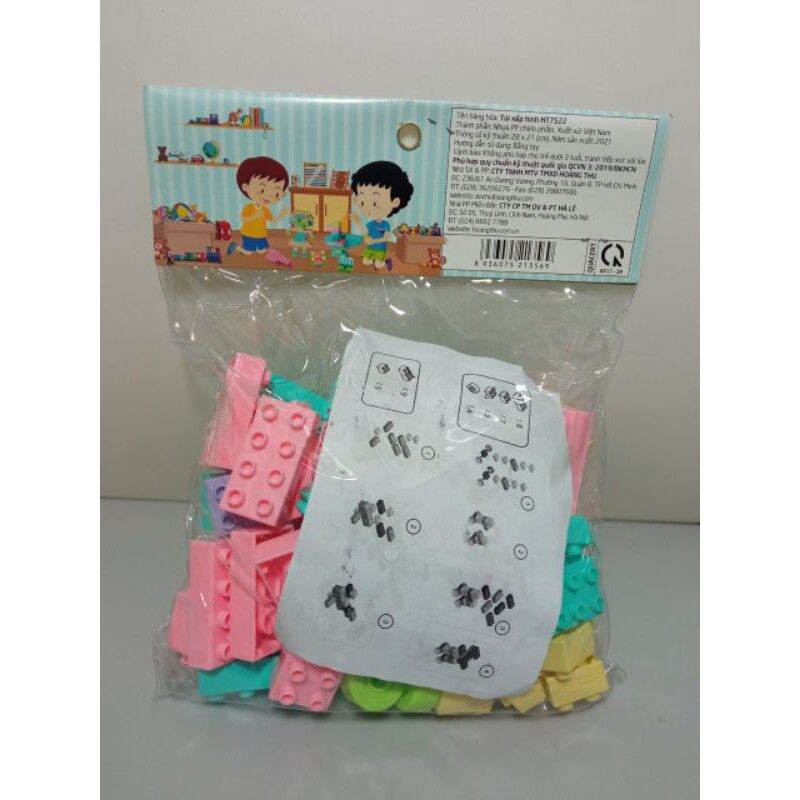 Bộ Đồ Chơi Lắp Ráp Sáng Tạo Cho Bé ( Hoàng Thu )