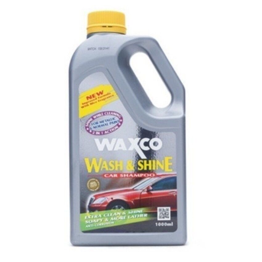 Nước rửa xe Waxco đậm đặc 1L siêu tiết kiệm