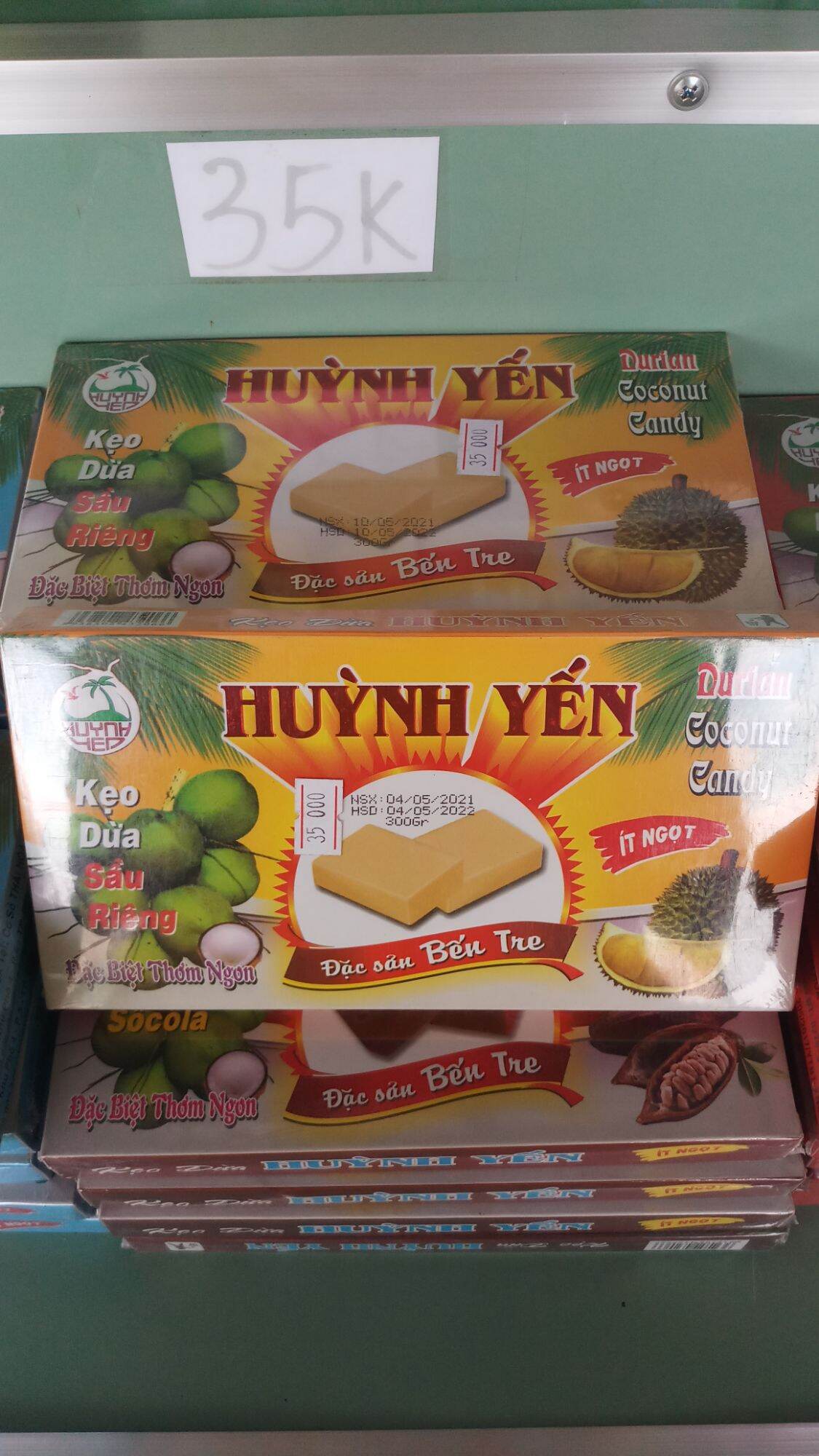 KẸO DỪA BẾN TRE HUỲNH YẾN 40K