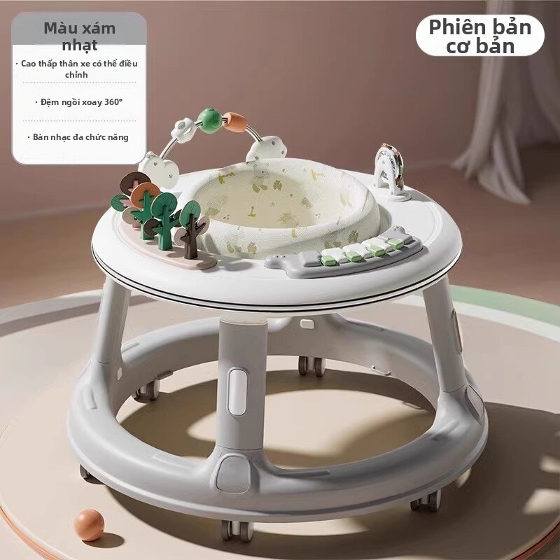 O-leg Prevention Rotatable Baby Walker - 4