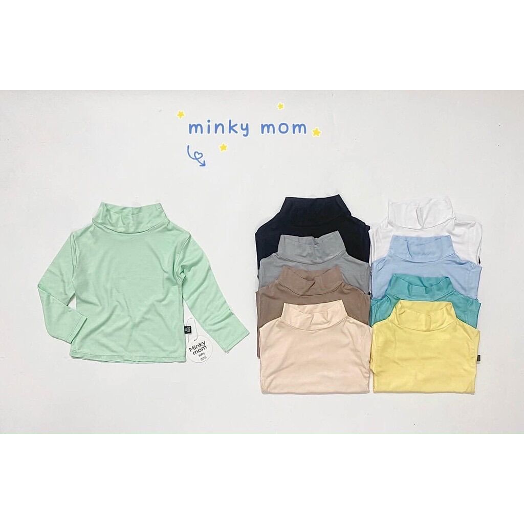 Áo bún thun lạnh cổ 3 phân cho bé