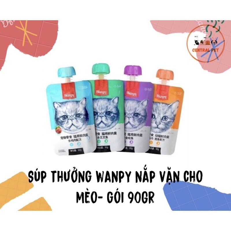 Súp thưởng nắp vặn Wanpy