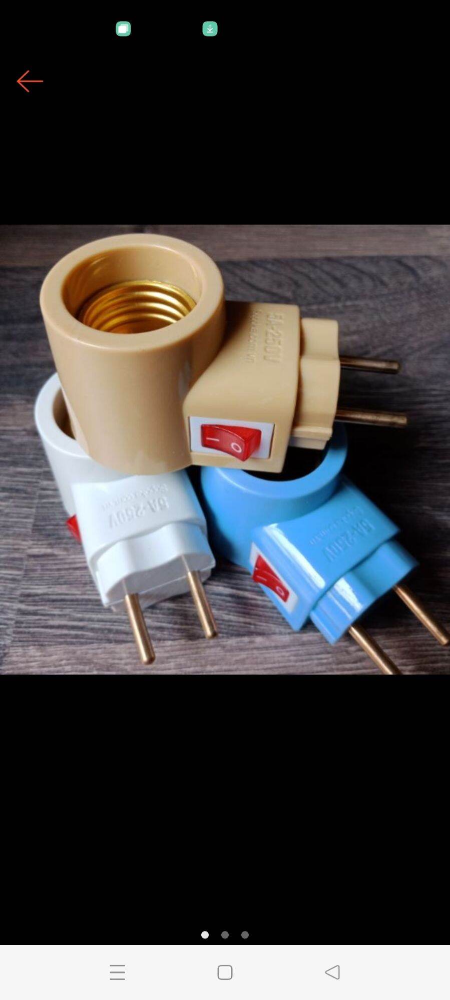 [HCM]Đuôi liền phích có công tắc SOPOKA