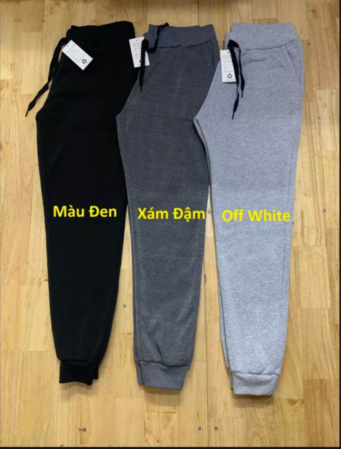 Quần thể thao Nam_Nữ 3 sọc (Ống xuông)