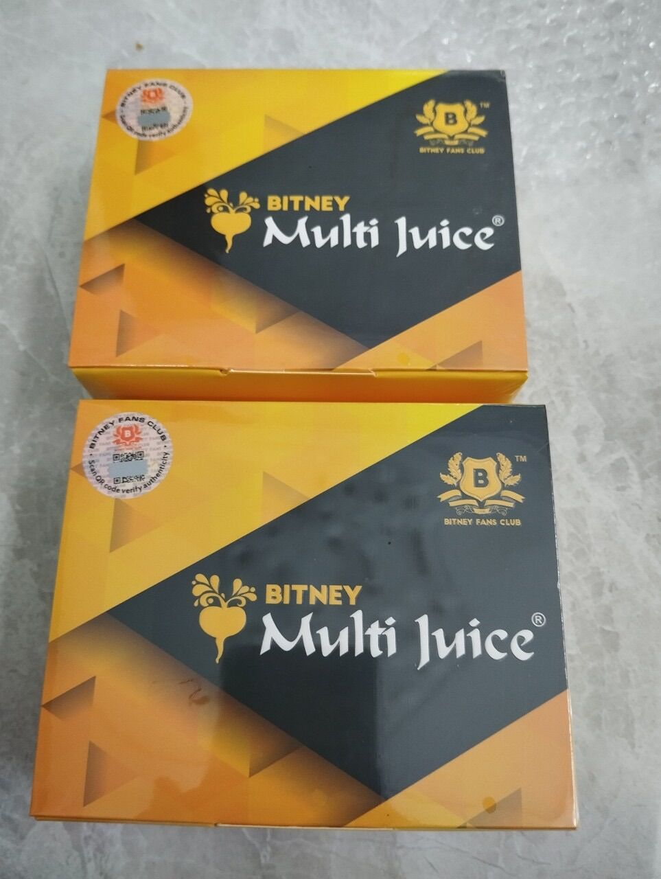 Trà trái cây multi juice Bitney hương vị cũ