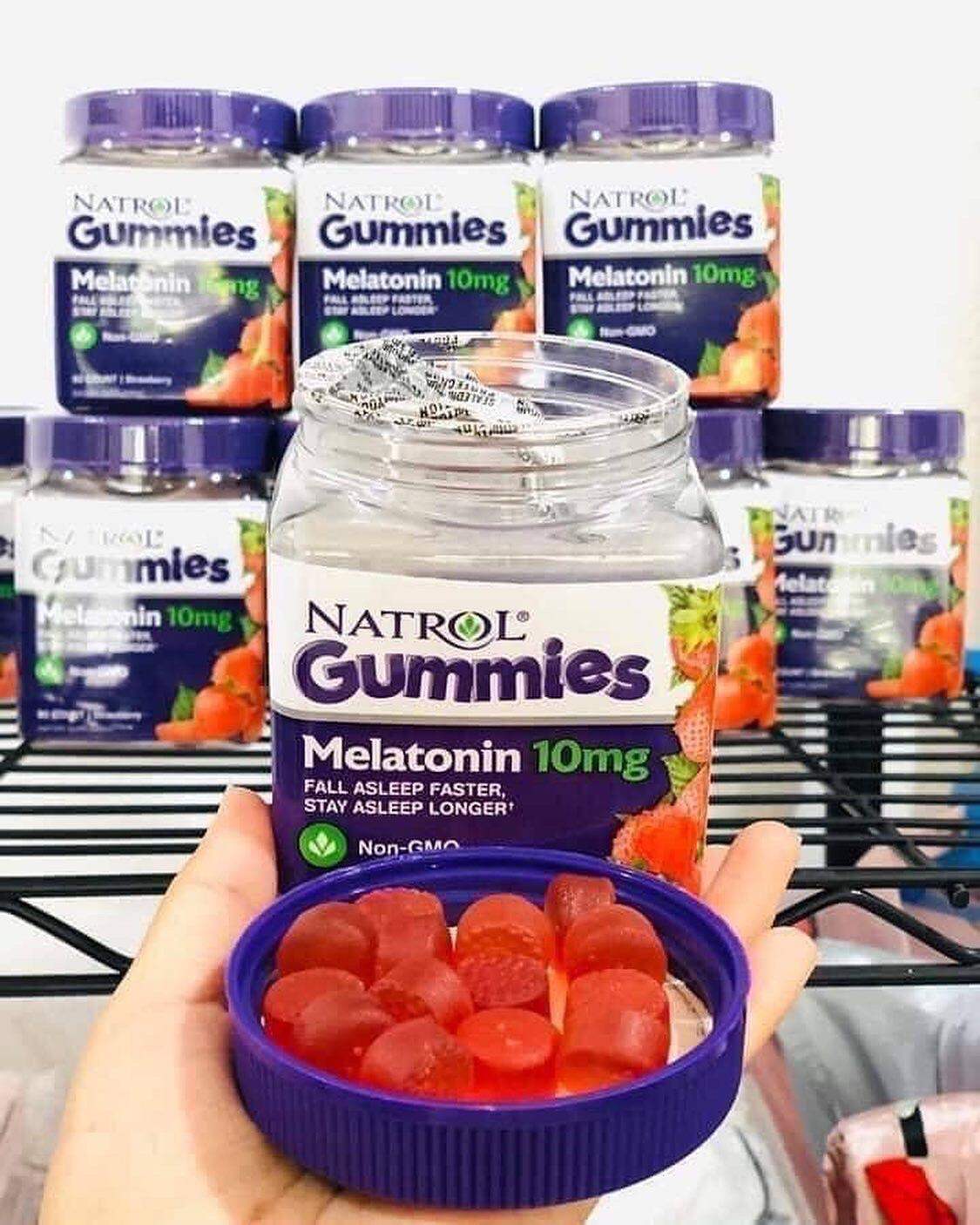 Kẹo Dẻo Melatonin Hổ Trợ Giấc Ngủ 5mg