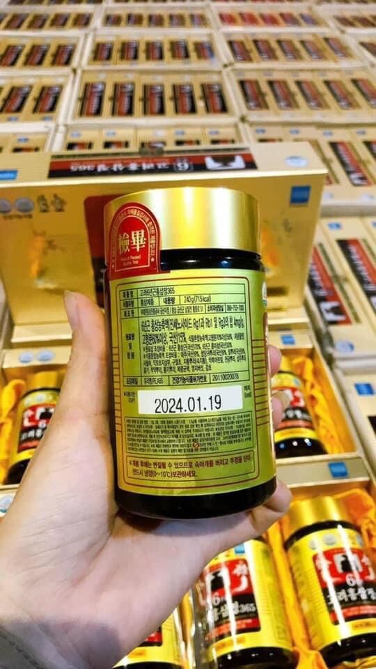 Cao Hồng Sâm 365 Hàn Quốc (Hộp 2 lọ)
