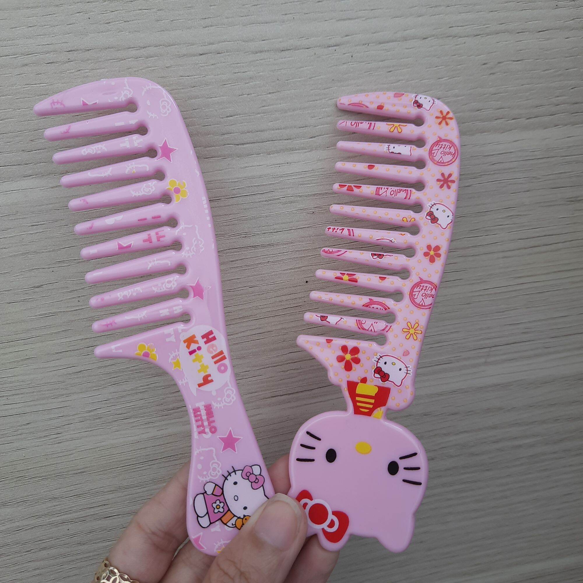Lược chải tóc mini Kitty bỏ bóp (14cm)