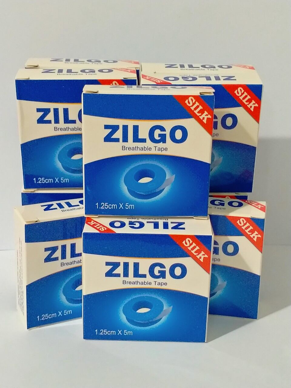 BĂNG KEO LỤA ZILGO KÍCH THƯỚC 1,25 CM × 5 M