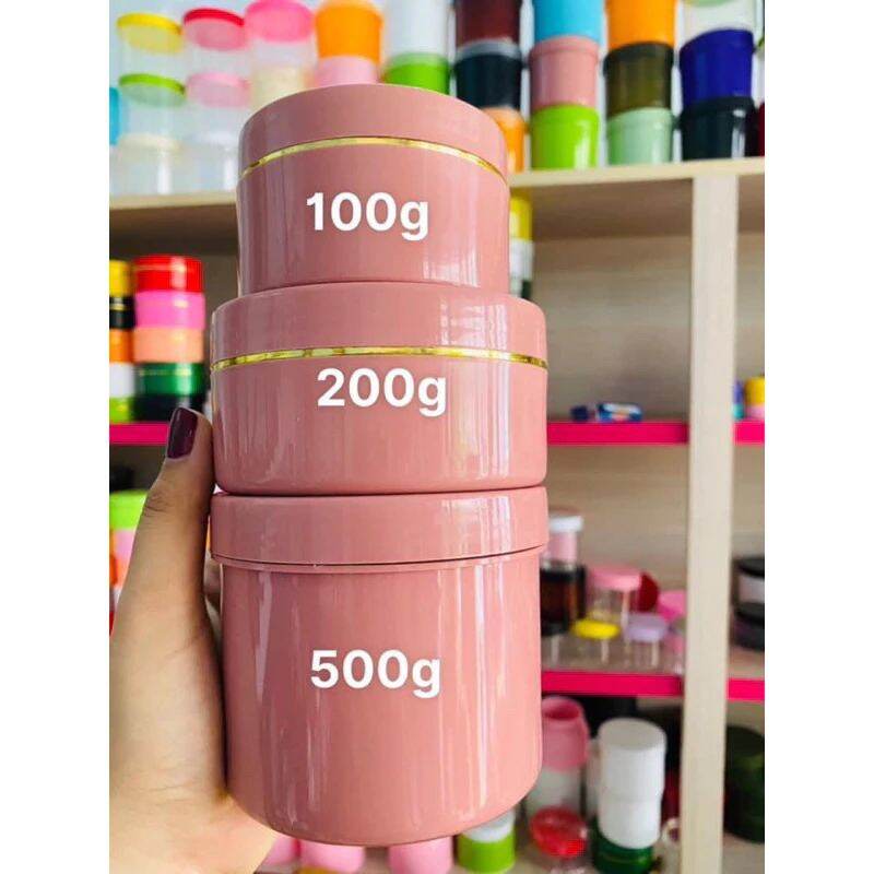 (Combo 5) Hủ đựng kem body 500GR [ 8 màu]