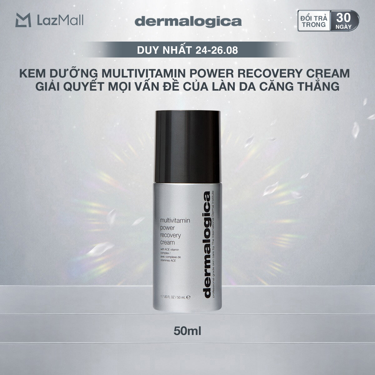 Kem dưỡng Multivitamin Power Recovery Cream giải quyết mọi vấn đề của làn da căng thẳng