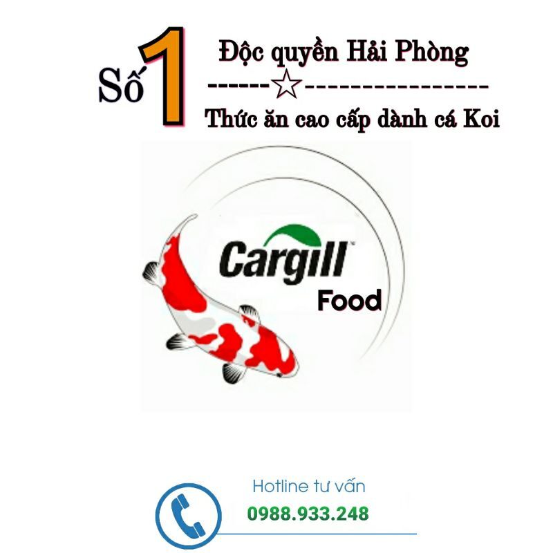 [Sỉ] 10kg Cargill 7924S dành cá Chép▪︎ cá Koi