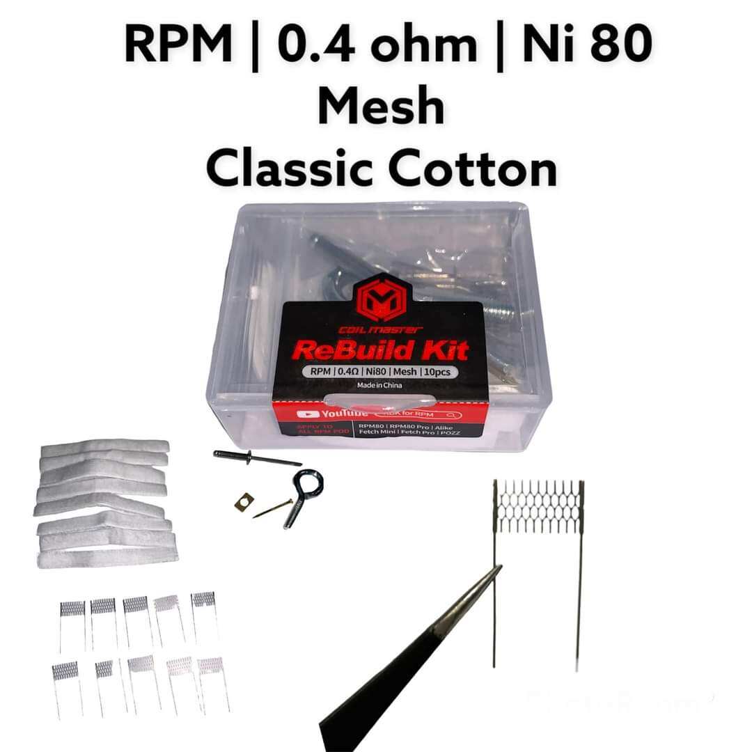 Rebuild kit rpm 0.4 ohm