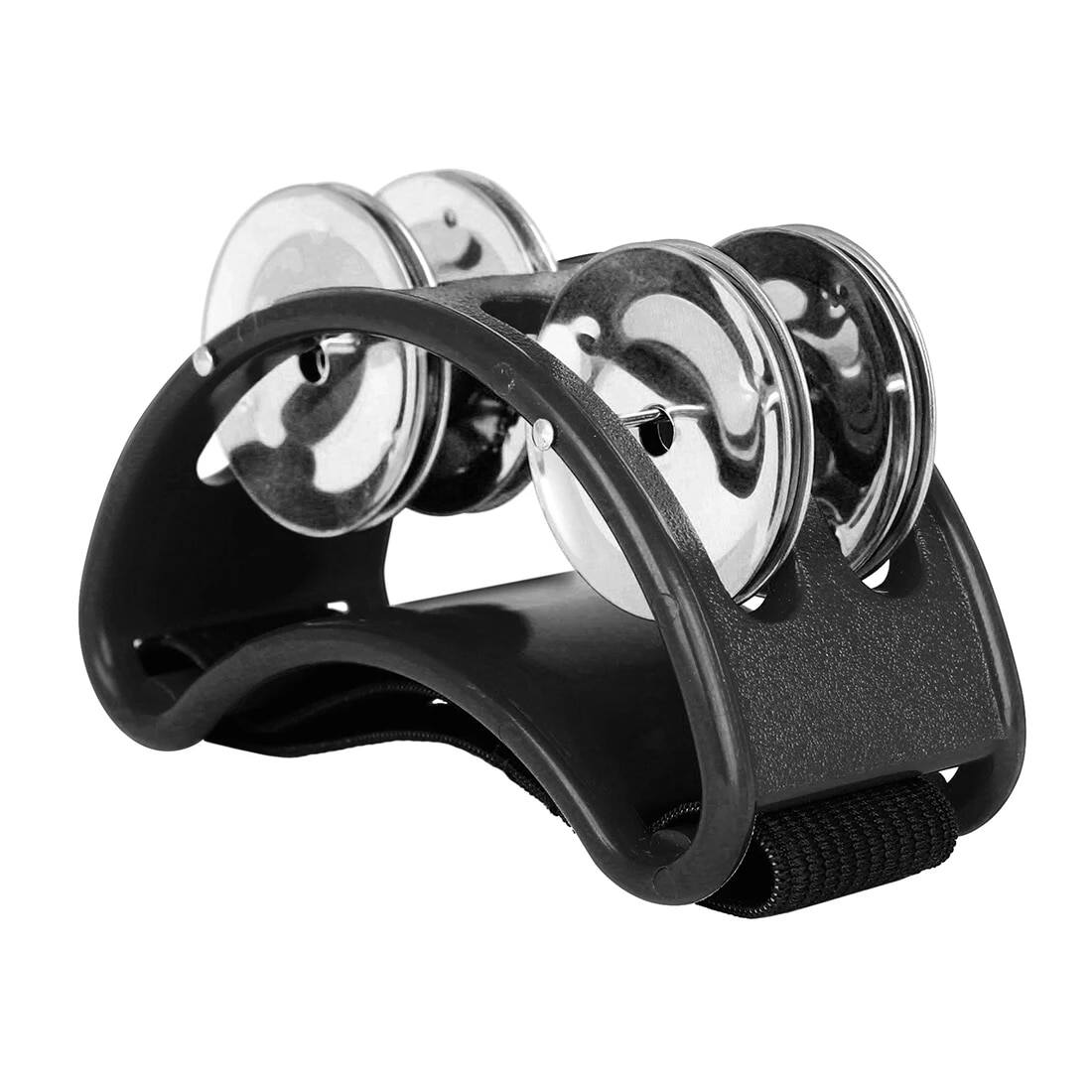 Orff Musical Instruments Foot Jingle Bell Percussion Children Elliptical Tambourine Cajon Box Drum Companion With Cymbals