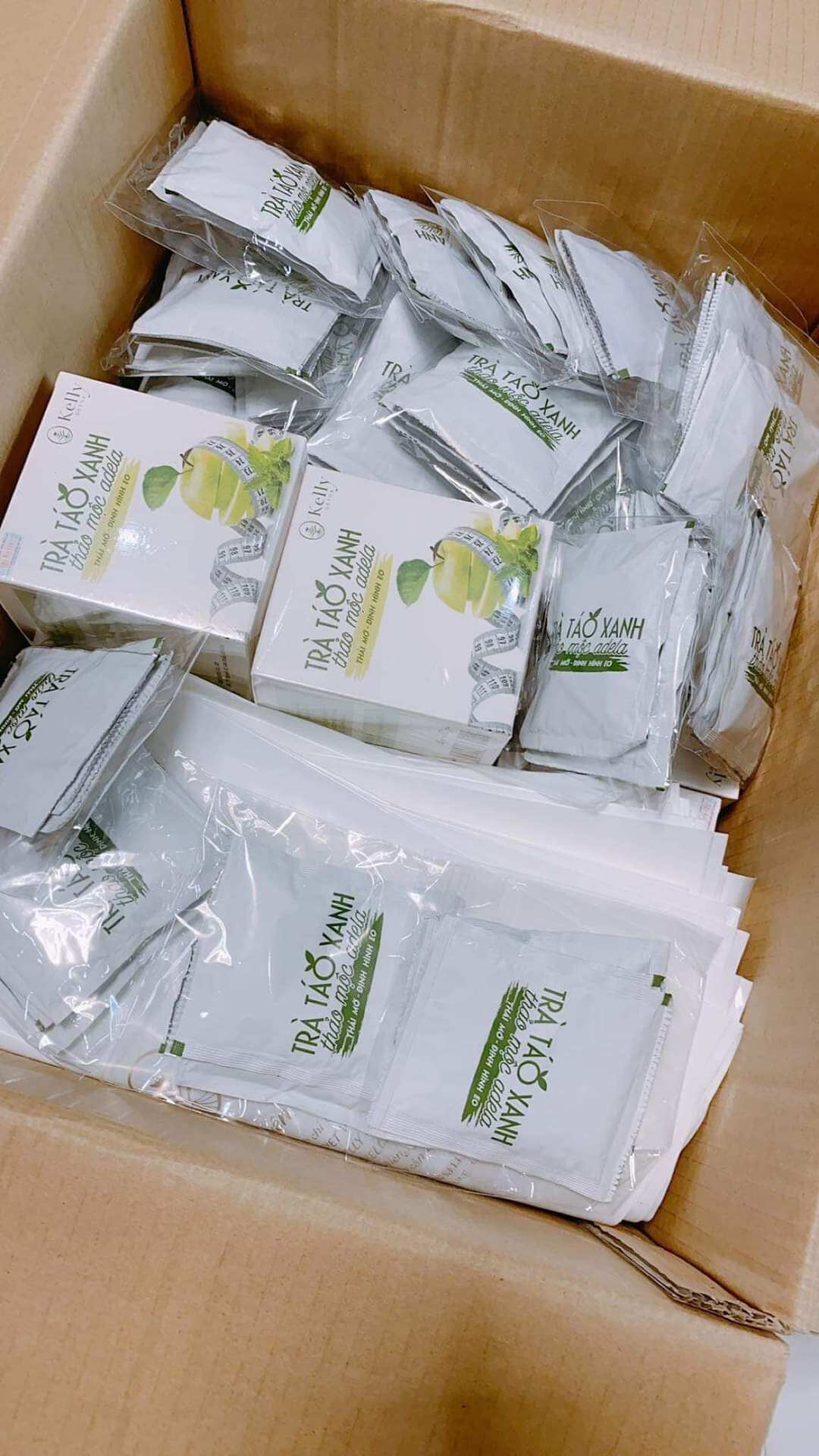 [TÁCH LẺ 01 GÓI] TRÀ GIẢM CÂN TÁO XANH KELLY