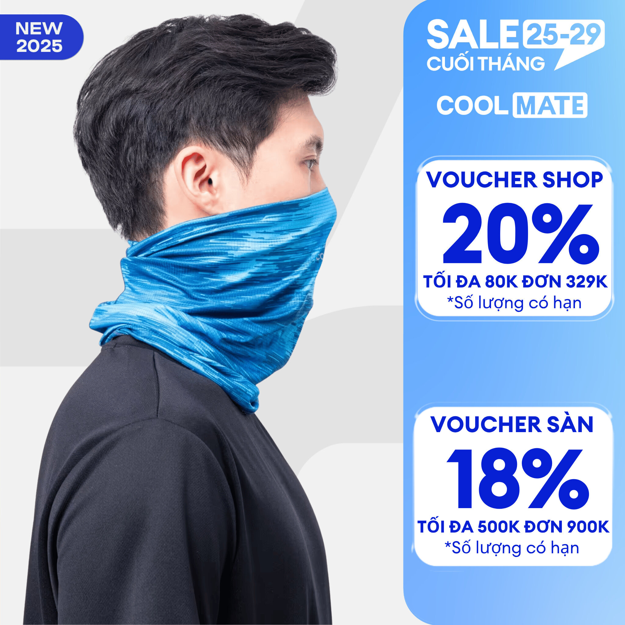 Gaiter chạy bộ đa năng Graphic Jungle Coolmate