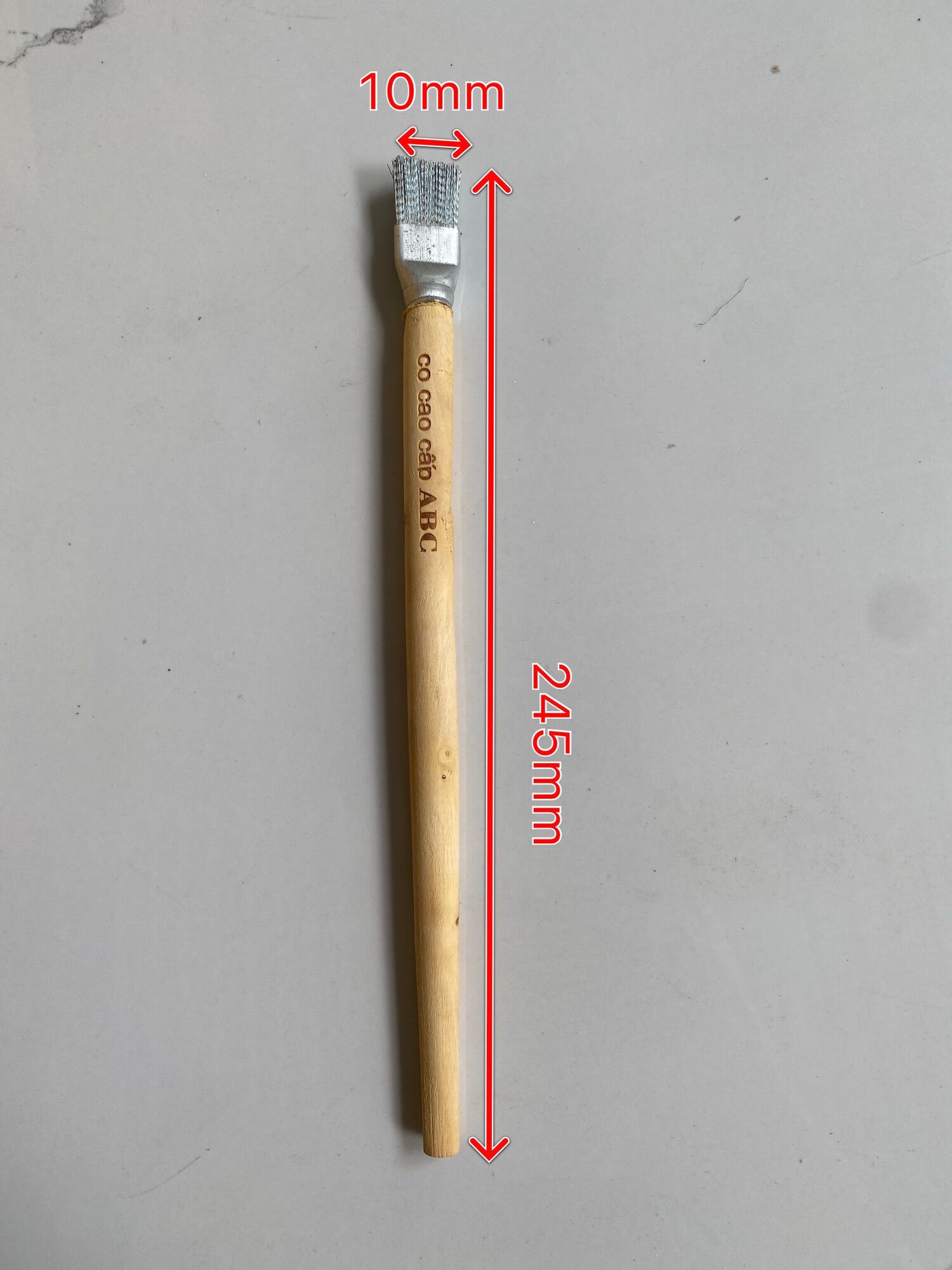 Cọ cước, cọ sắt cán gỗ cao cấp (1 cây)