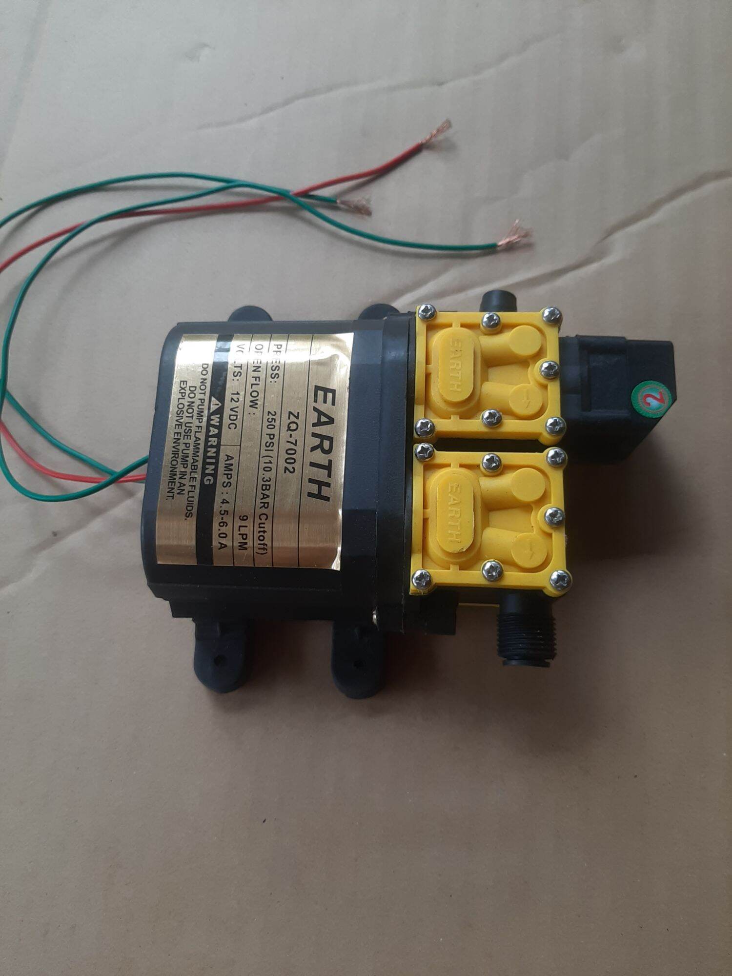 máy bơm đôi 12V - Máy Bơm mi ni đôi 12V