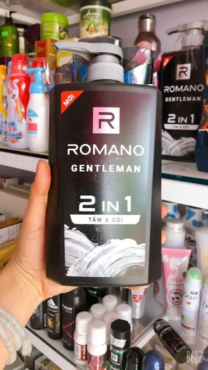 tắm gội romano 650ml