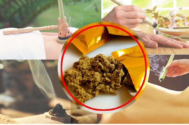 Gói 5gr- Ngải cứu nhung nguyên chất dùng trong cứu ngải gừng, máy xông ngải cứu.Nhung cứu ngải