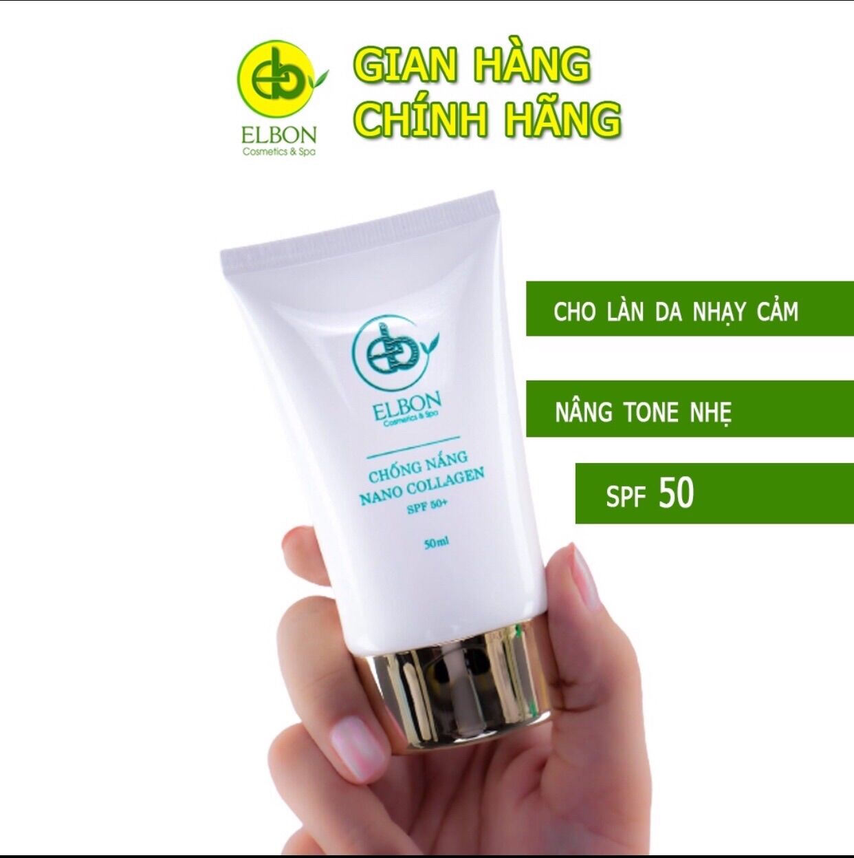 Kem chống nắng elbon
