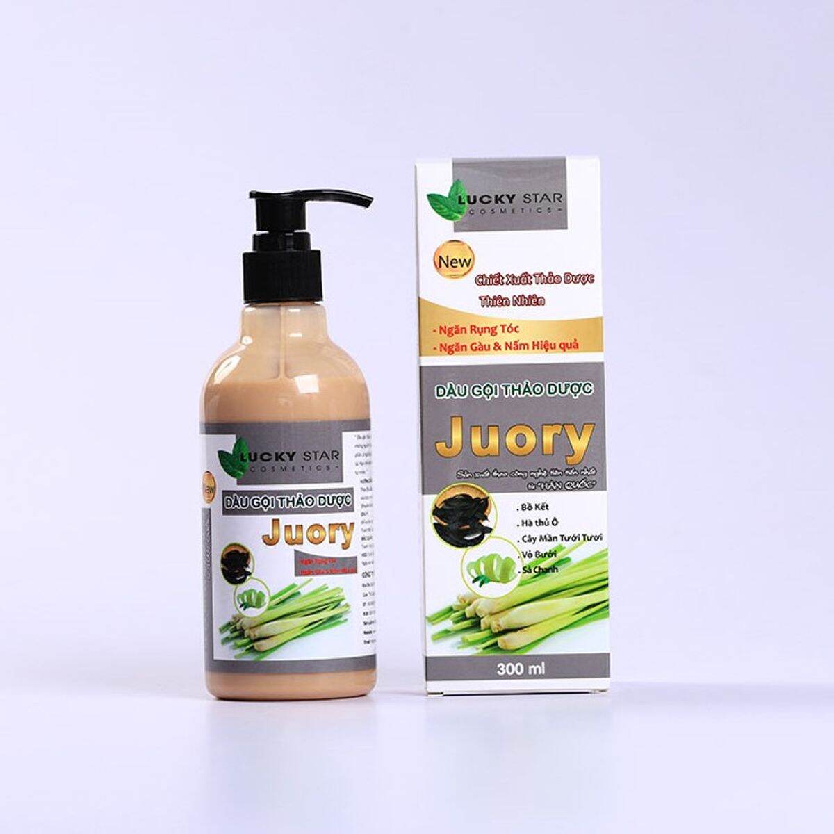 Dầu gội thảo dược juory 300ml - lucky star