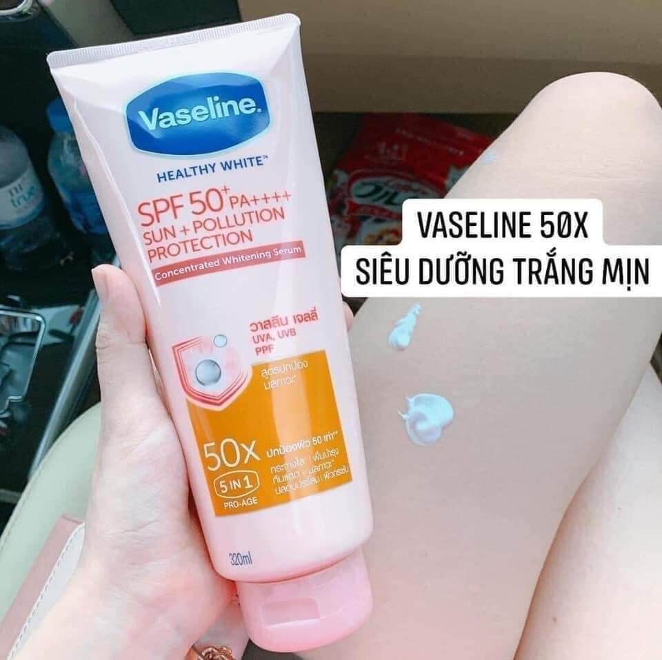Dưỡng Thể Chống Nắng Vaseline 320ml Thái Lan