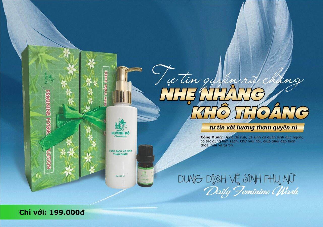 Dung dịch vệ sinh phụ nữ 5 hộp 650k tặng nước hoa vùng kín