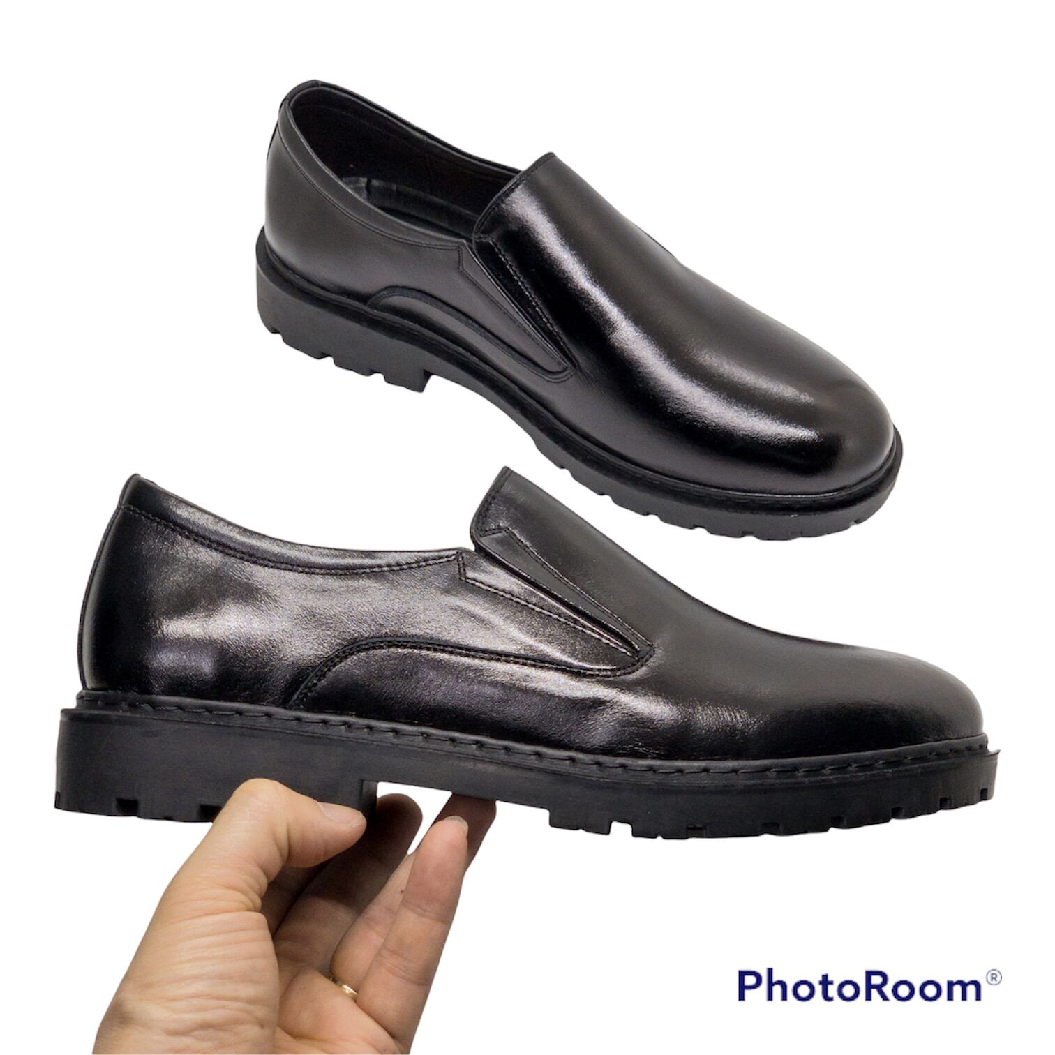 Giầy đốc lười da bò Tomshoes, cam kết da bò thật 100%