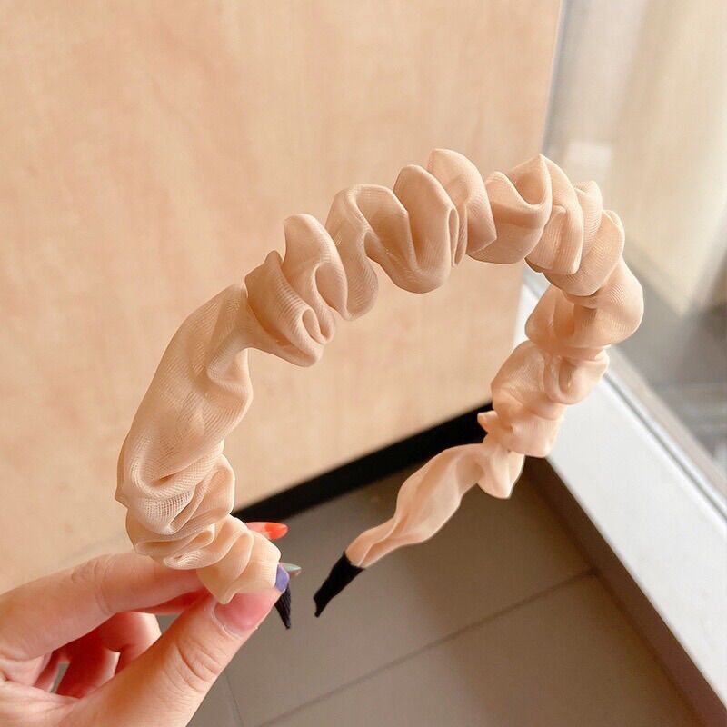 Bờm cài tóc phong cách hàn quốc, băng đô cài tóc nữ