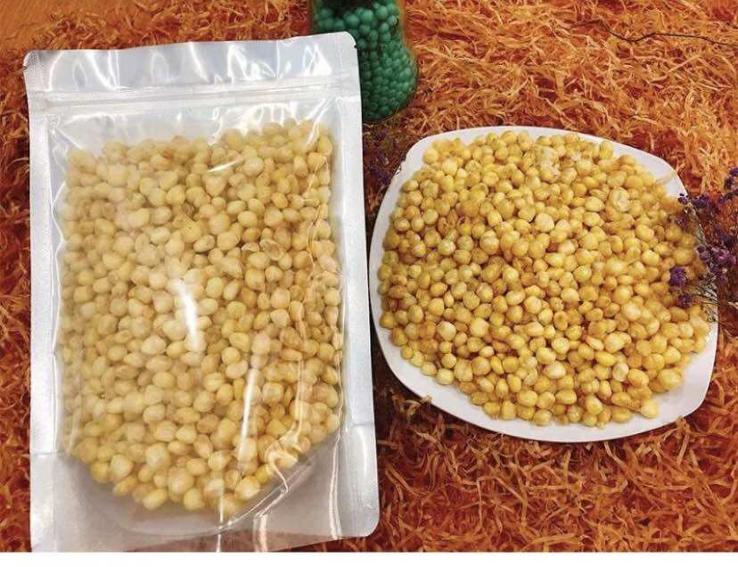 1kg Ngô nếp sấy giòn, đóng túi zip