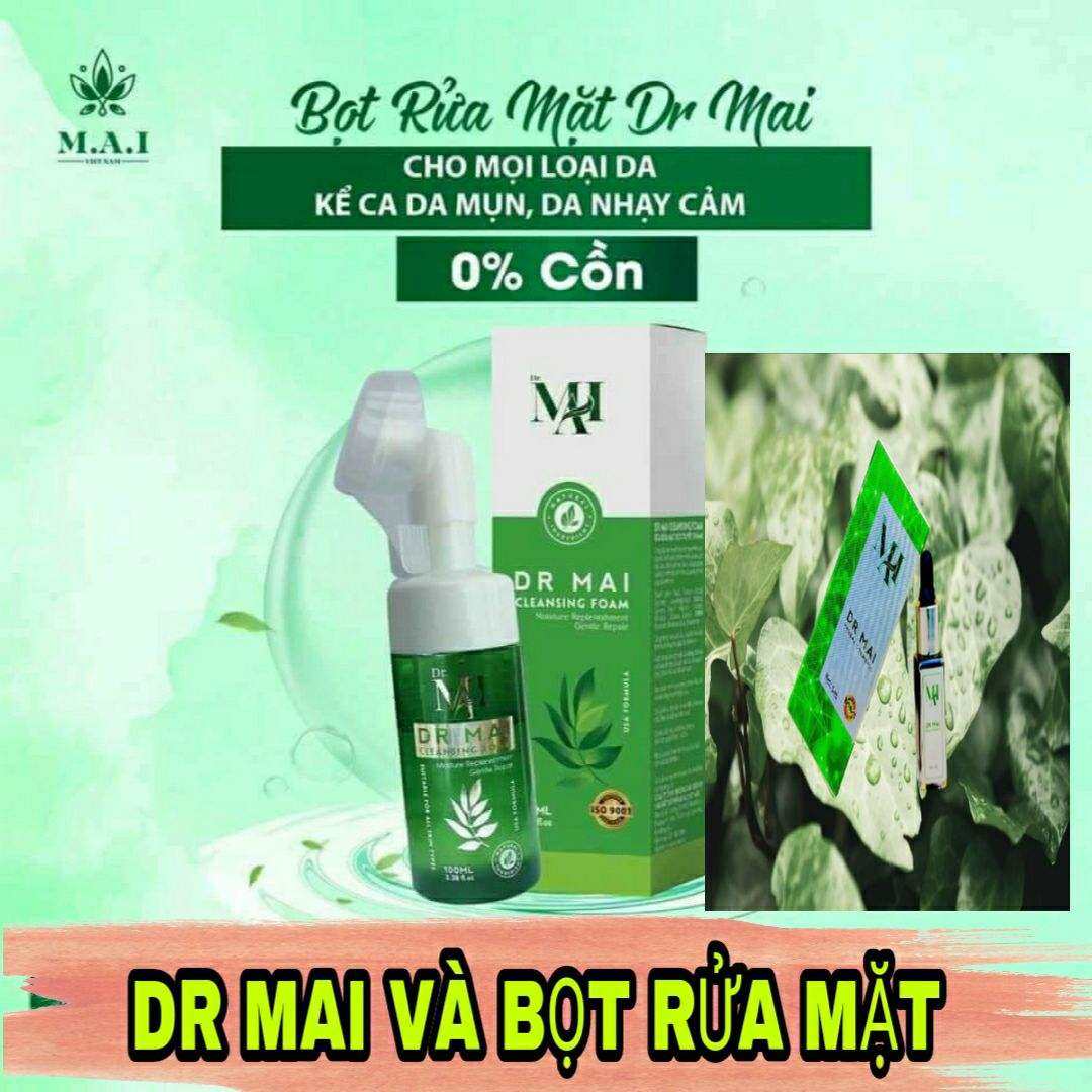 Combo Sữa Rửa Mặt Dr Mai Và Dr Mai Nguyên Chất