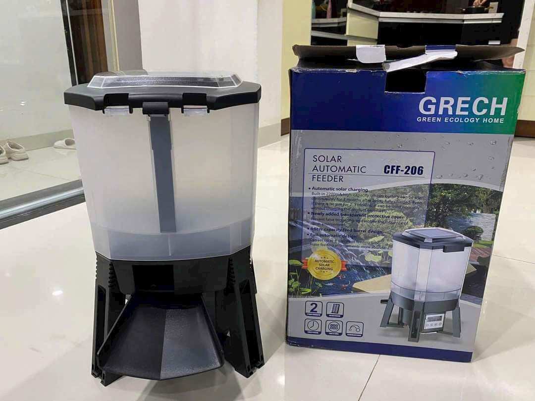 Máy cho ăn tự động cá cảnh dung tích 3kg