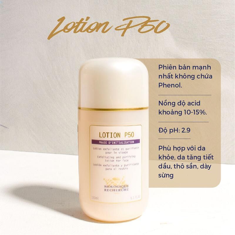 Tẩy tế bào chết sạch mụn căng bóng da Lotion P50