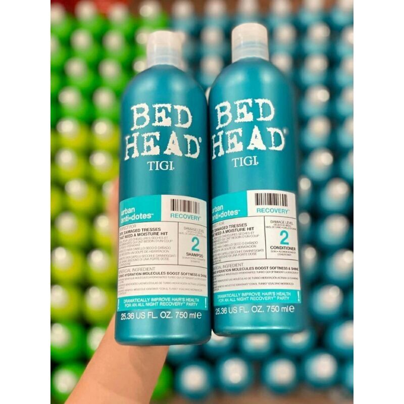 Bộ dầu gội xả Tigi Bed Head (xanh dương)