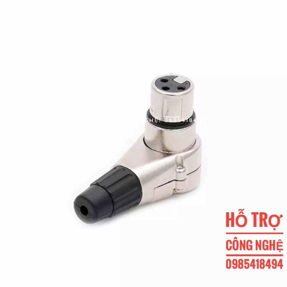 Jack canon cong chữ L - jack đực  giá 1 chiếc