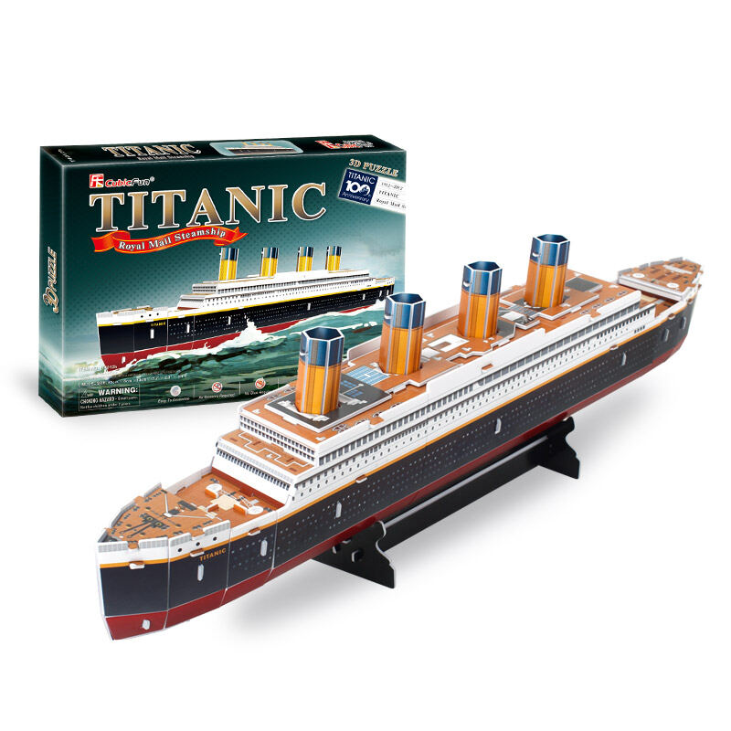 Mô hình tàu titanic mô hình tàu thuyền bằng giấy tienni tàu tuần dương đồ chơi lắp ghép thủ công trí tuệ cho trẻ em