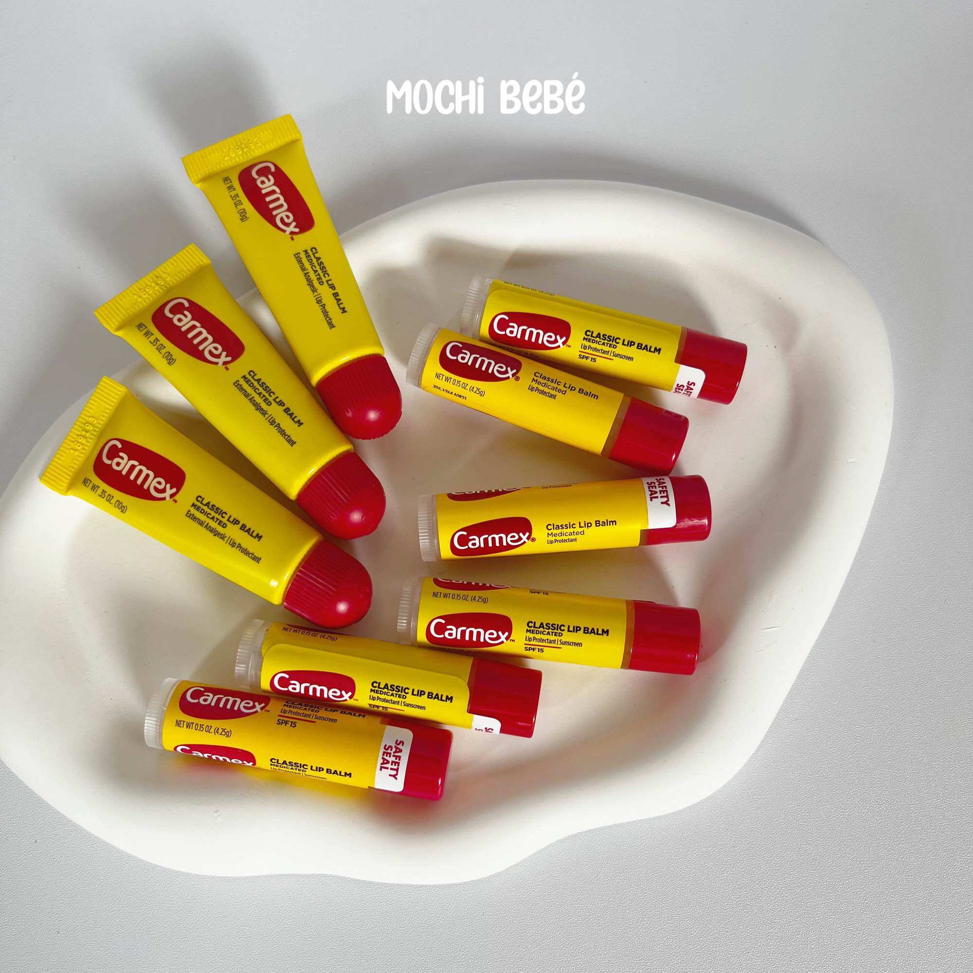 Son dưỡng môi carmex chống nắng spf15
