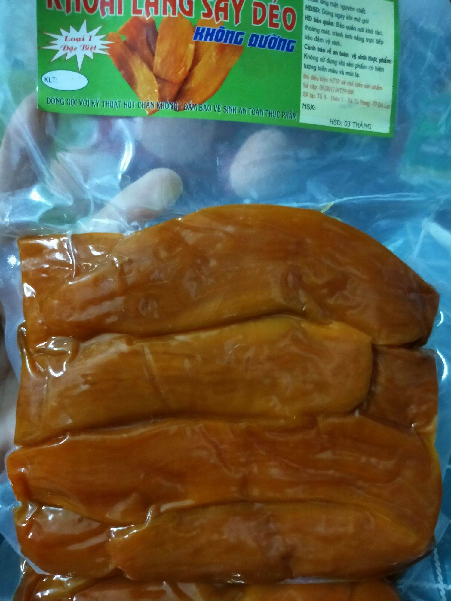 250gr khoai lang mật sấy lát dẻo đà lạt