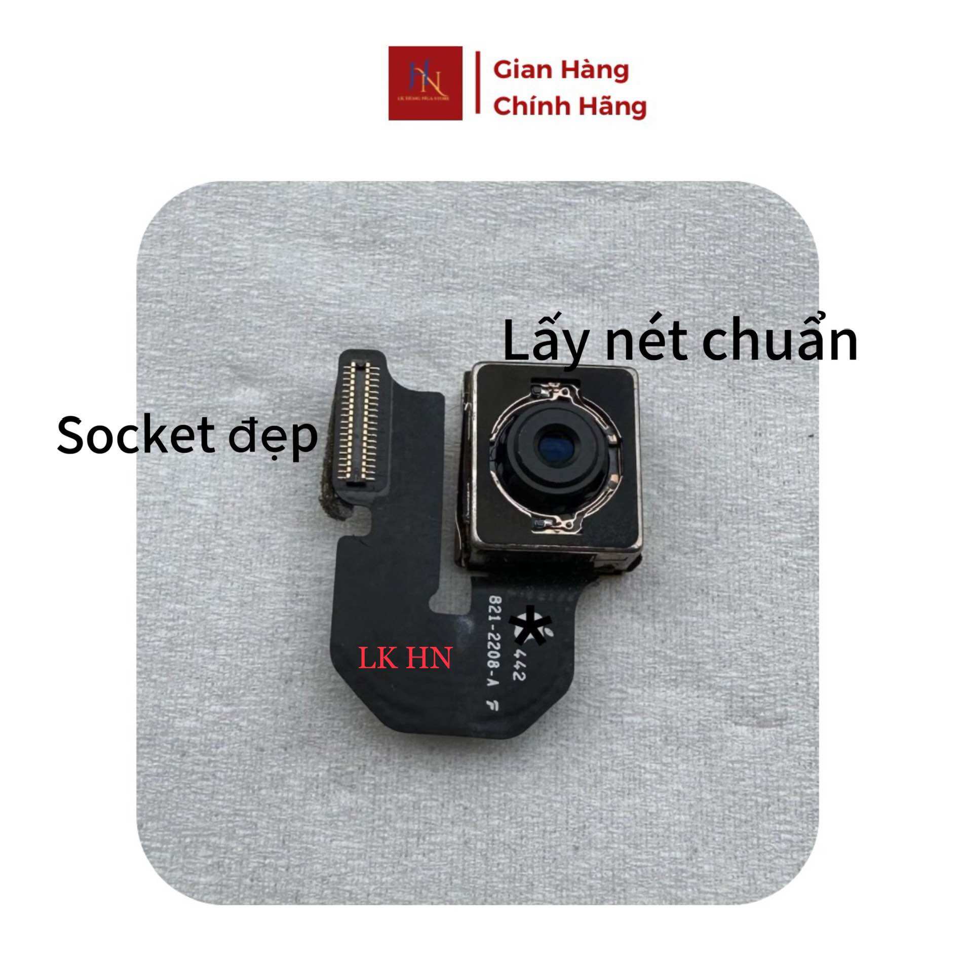 Camera sau ZIN BÓC MÁY IP 6G/6S/6Plus/6Splus chuẩn, full chức năng