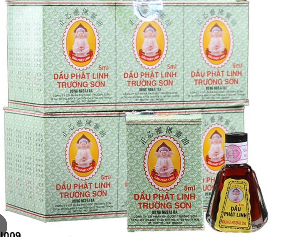 Dầu Phật Linh Trường Sơn giải cảm, giảm ho, đau đầu, ngạt mũi, đau bụng 12