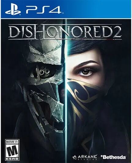 Đĩa game ps4 Dishonored 2 - like new new seal