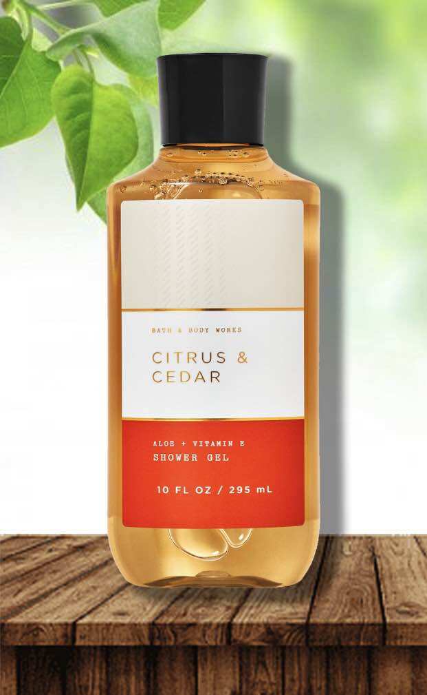 Gel tắm nam bath & body works citrus & cedar 295ml