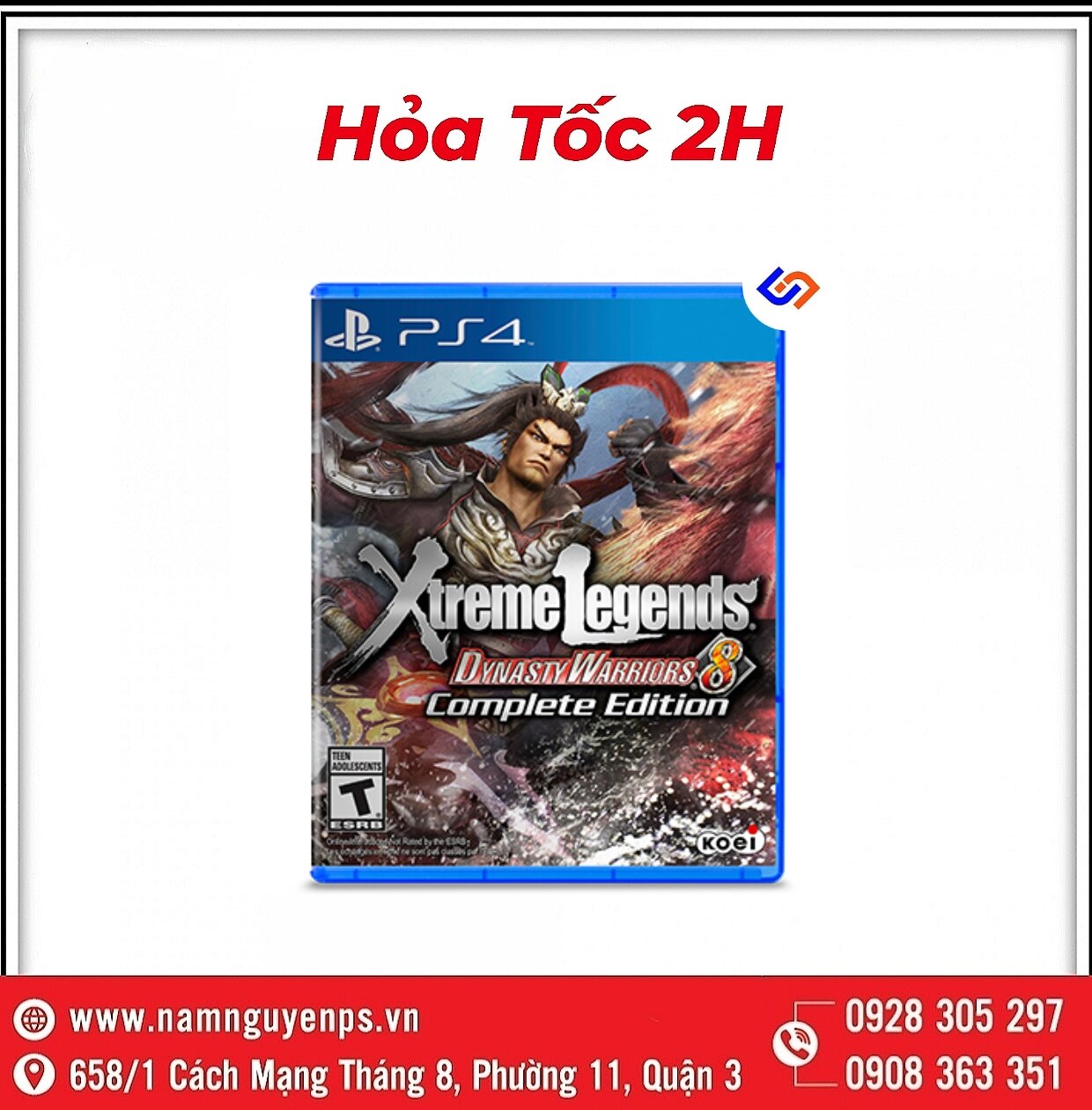 Đĩa game ps4 | dynasty warriors 8 tam quốc 8 dw8